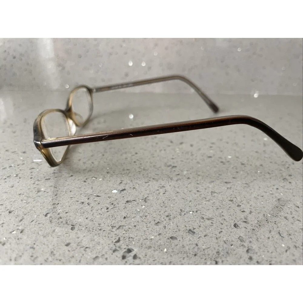 Bulova Aurora DEMI SAND Sunglasses Frames ONLY Brown Oval Full Rim 51-18-140
